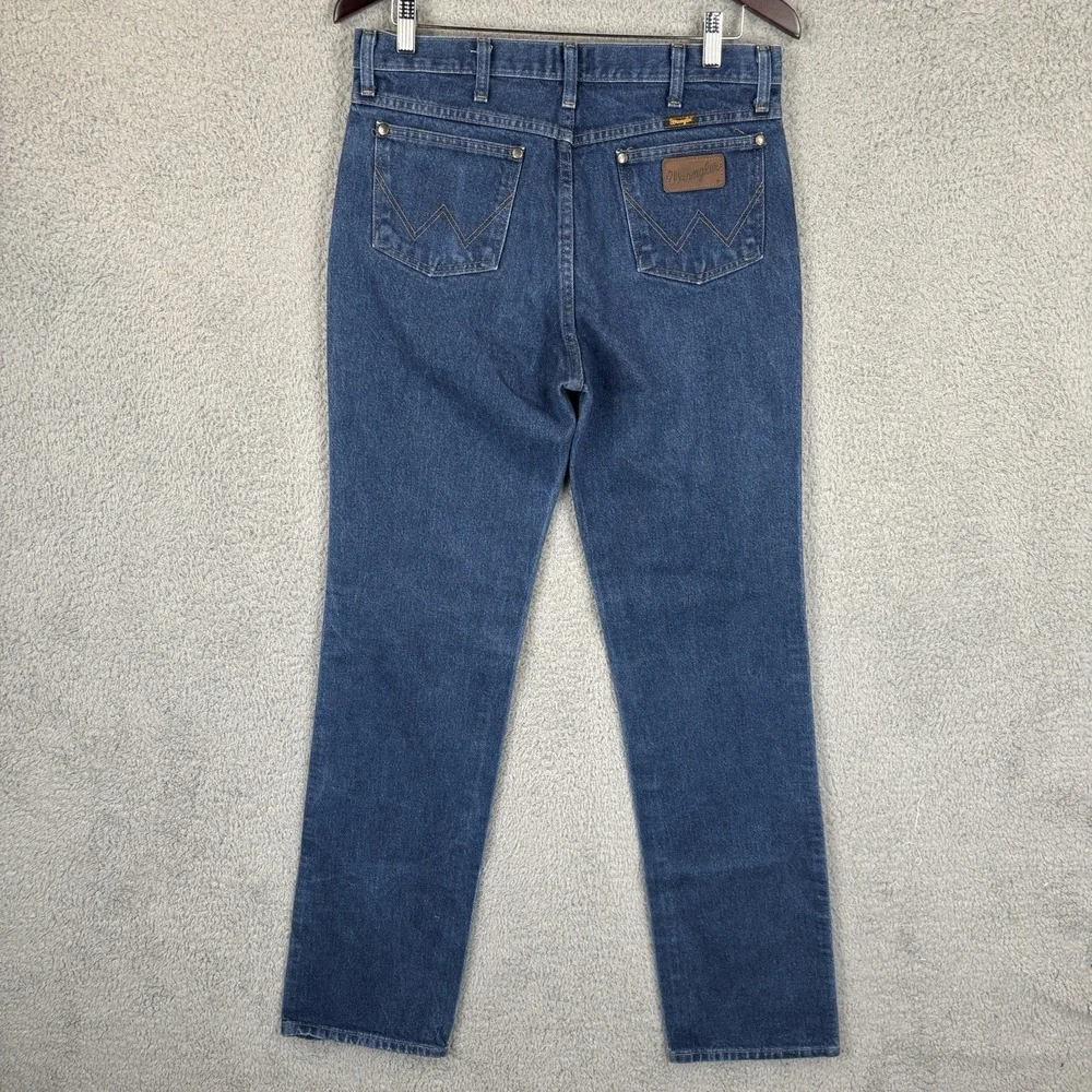 Wrangler Jeans Cowboy Cut Mens 33x38 (Fits 33x36) Slim Fit Western 36MWZPD